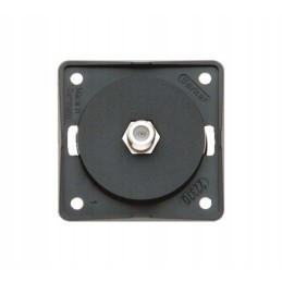 Berker integro TV antenna socket with connector
