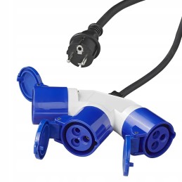 Cable adapter 150cm 3x1 5mm2 from schuko plug to