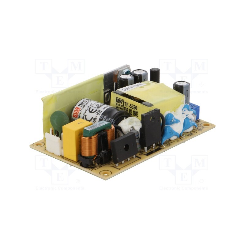 1 pcs x MEAN WELL - RPS-30-7.5 - Power supply: switched-mode, open, 30W, 80÷264VAC, OUT: 1, 4A, 84%