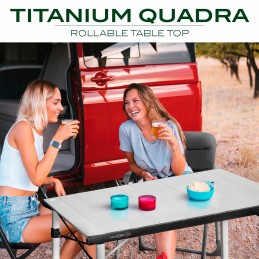 Brunner quadra 6 foldable camping table 146x70cm