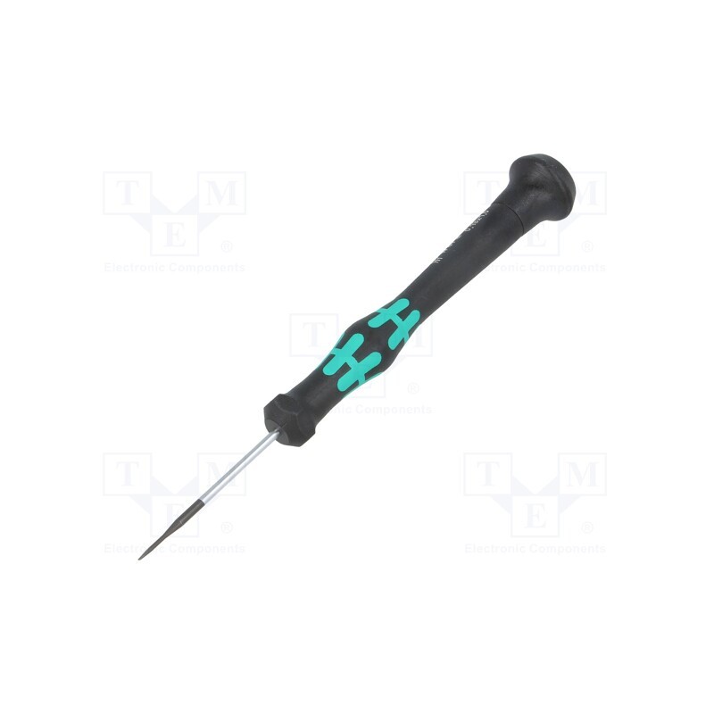 1 pcs x WERA - 5117991001 - Screwdriver, slot, precision, 1,0x0,18mm, Kraftform Micro
