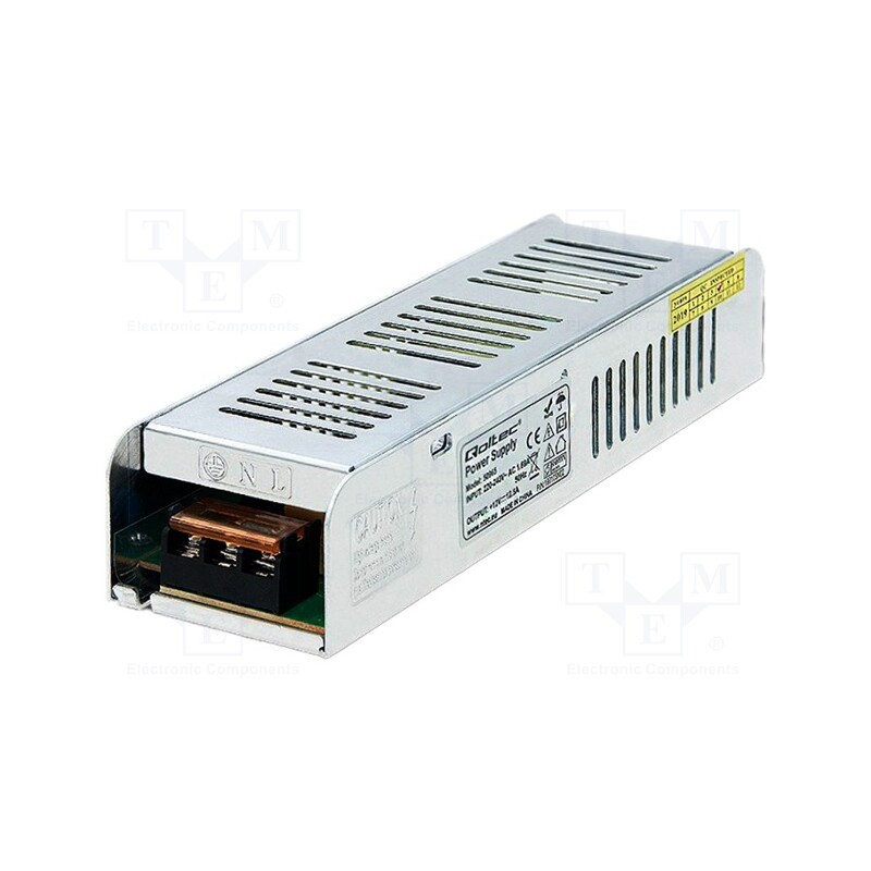1 pcs x QOLTEC - 50966 - Power supply: switched-mode, for building in, constant voltage