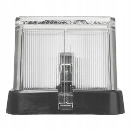 White position lamp with reflector 66x62mm