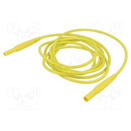 1 pcs x STu00c4UBLI - 66.9011-20024 - Test lead, 19A, banana socket 4mm,banana plug 4mm, insulated