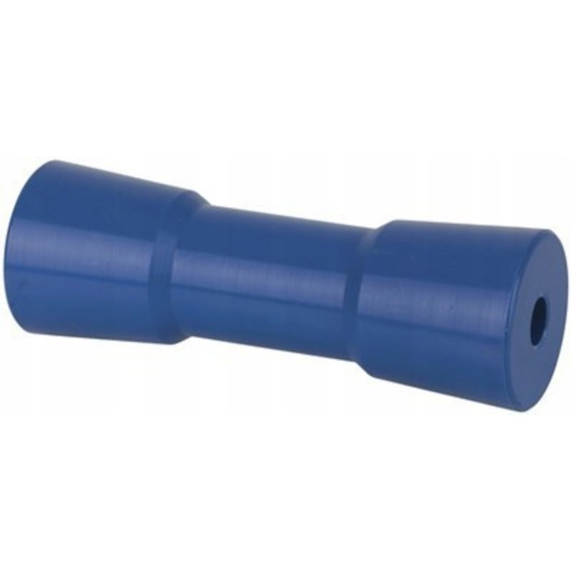 250 mm keel roller, strong blue polyurethane