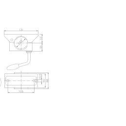 Winterhoff support wheel holder clamp