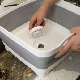 Berger foldable bowl with drain 30 x 30 x 7 cm