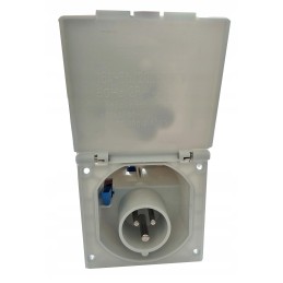 Camping camper power socket 230v 16a cee