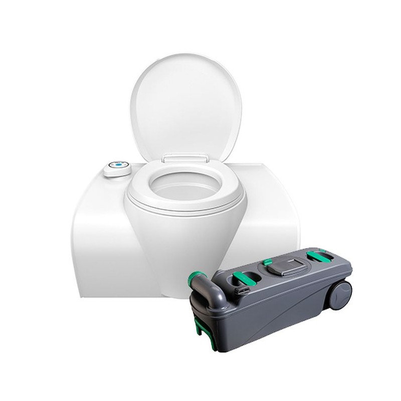 Cassette toilet with built-in connection c503 ll