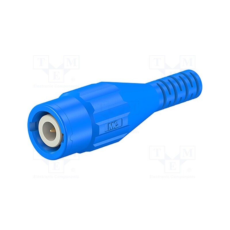 1 pcs x STu00c4UBLI - 67.9760-23 - Connector: BNC, socket, blue, Connection: crimped, Type: insulated
