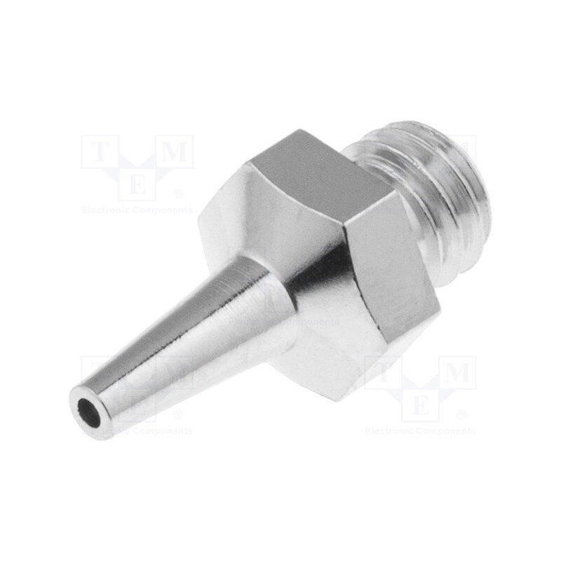 1 pcs x WELLER - T0058727821 - Nozzle: hot air, 1.2mm, for hot-air pencil, WEL.HAP1