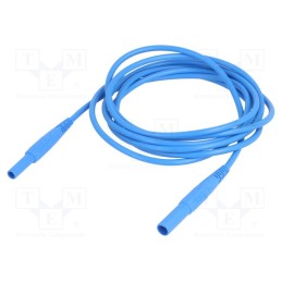 1 pcs x STu00c4UBLI - 66.9011-20023 - Test lead, 19A, banana socket 4mm,banana plug 4mm, insulated