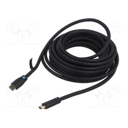 1 pcs x VENTION - AAMBF - Cable, HDMI 2.0, HDMI plug,both sides, PVC, Len: 1m, black, 30AWG