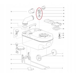 Thetford sc220 c500 toilet vent