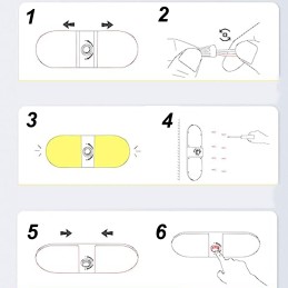 Camping car interior lighting lamp