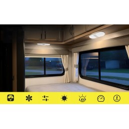 Reading lamp in the car cabin, 180 LEDs