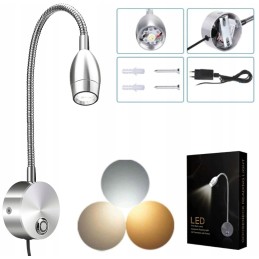 New 12v LED wall lamp with a switch