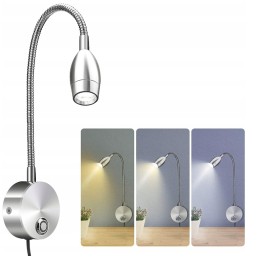 New 12v LED wall lamp with a switch