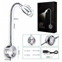 New 12v LED wall lamp with a switch