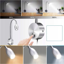 New 12v LED wall lamp with a switch