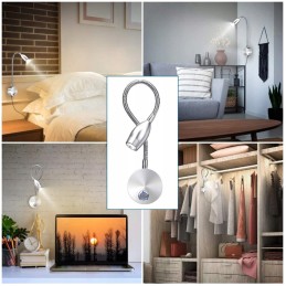 New 12v LED wall lamp with a switch