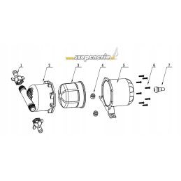 Equalizing water tank 0 75 l max 8 6 bar