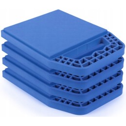 carbest trailer leg pads 4 pcs