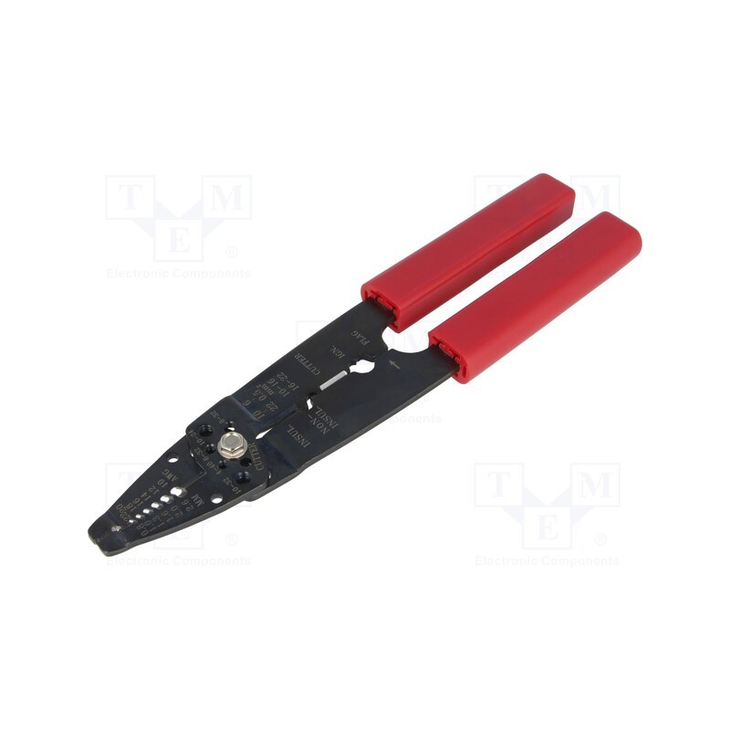 1 pcs x SMT ELECTRONIC TECHNOLOGY - HT-203 - Tool: multifunction wire stripper and crimp tool, Wire: round