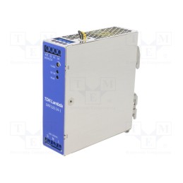 1 pcs x TDK-LAMBDA - DRF120-24-1 - Power supply: switched-mode, for DIN rail, 120W, 24VDC, 5A, 89÷91%