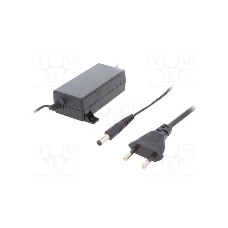 1 pcs x CELLEVIA POWER - CLD-3612-INT-EB25 - Power supply: switched-mode, 12VDC, 3A, Out: 5,5/2,5, 36W, desktop