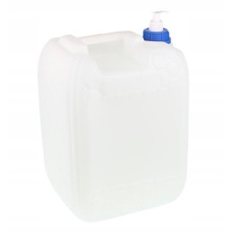Water bank canister with tap, 20 liters
