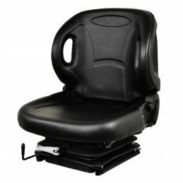 Folding seat, cushioned forklift stroller