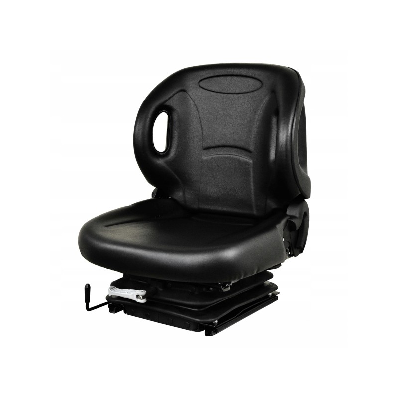 Folding seat, cushioned forklift stroller