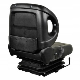 Folding seat, cushioned forklift stroller