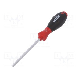 1 pcs x WIHA - 26194 - Screwdriver, hex key, HEX 6mm, SoftFinish®, Blade length: 100mm
