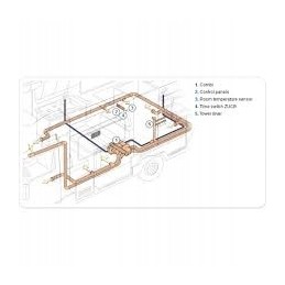 Truma heating supply air pipe 22mm