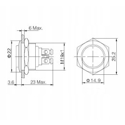 Lift button cbd15 jc1 pallet truck