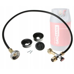 Composite cylinder gasbank single 11kg, filling set for one cylinder