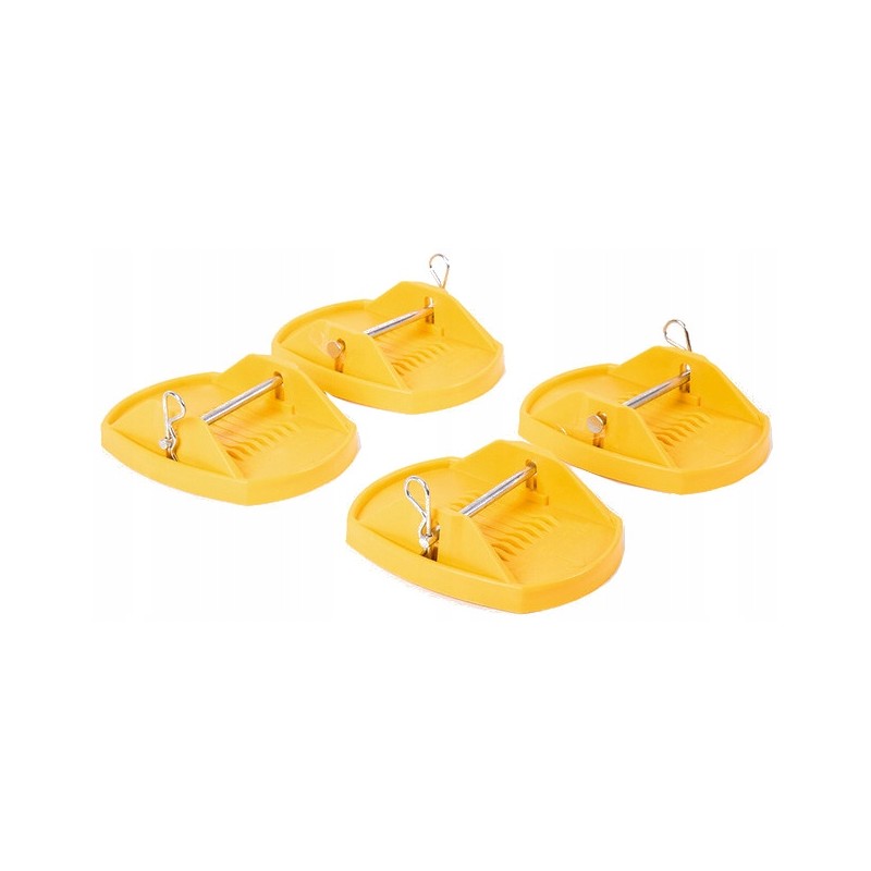 carbest trailer leg pads 4 pcs