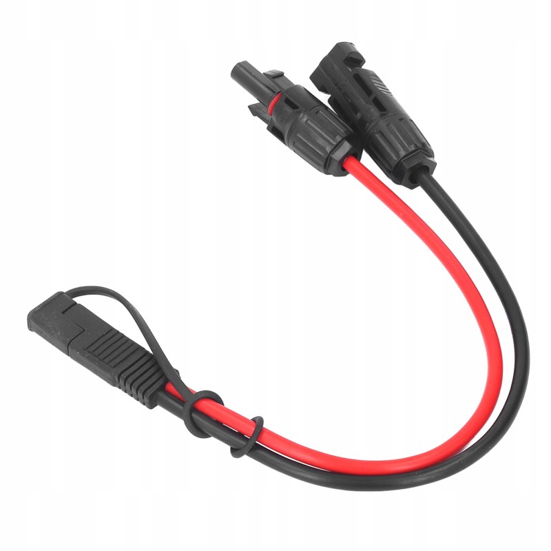 Solar panel cables with sae adapter connectors