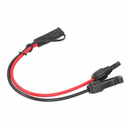 Solar panel cables with sae adapter connectors