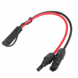 Solar panel cables with sae adapter connectors