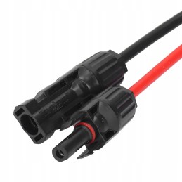 Solar panel cables with sae adapter connectors
