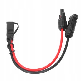 Solar panel cables with sae adapter connectors