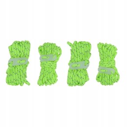 Set of fluorescent guy lines 4x4m 4mm