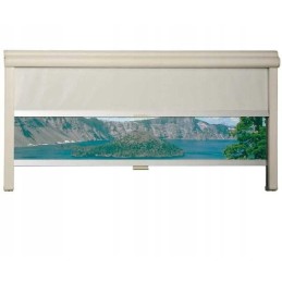 End cap for RMIS Remiflair window blinds and right