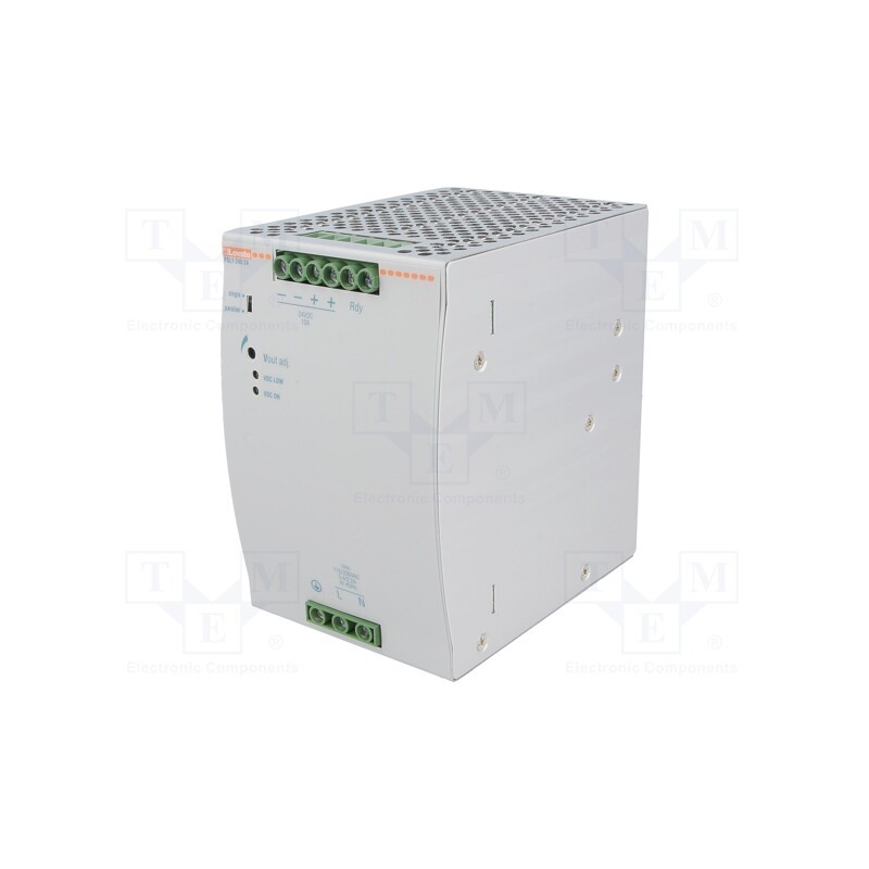 1 pcs x LOVATO ELECTRIC - PSL124024 - Power supply: switched-mode, for DIN rail, 240W, 24VDC, 10A, OUT: 1