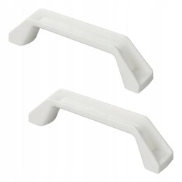 Maneuvering handle for a boat trailer, a camper, 2 pieces