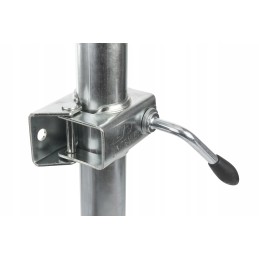 Support wheel for trailer, unitrailer maneuvering wheel 150kg, clamp