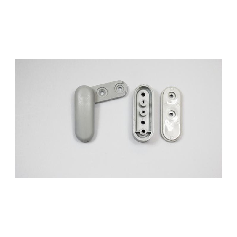 Bathroom shower door lock toilet draw handle